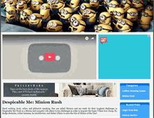 Tablet Screenshot of minionrush.org