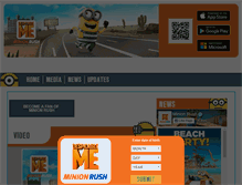 Tablet Screenshot of minionrush.com